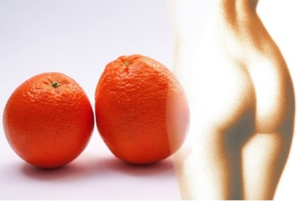 Orangenhaut mit Ernährung besiegen.